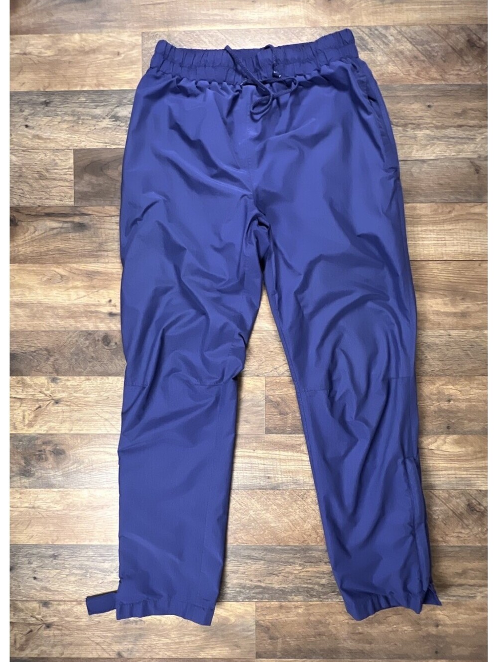 VTG Track Pants Gore Tex M Blue Baggy 90s Y2K Mesh Lined Baggy Y2K Sweatpants